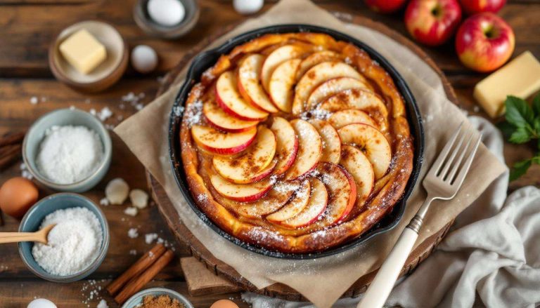 « J'ai testé ce gâteau aux pommes à la poêle » : 15 minutes chrono pour un dessert qui fait fondre