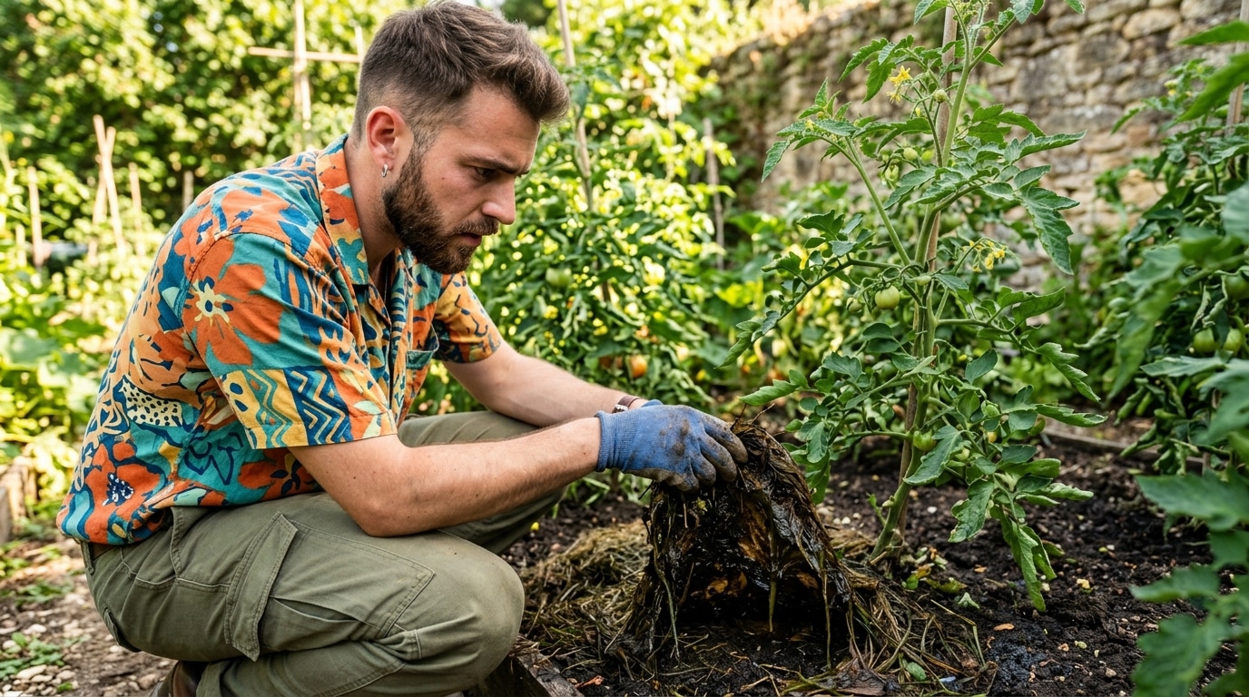 « Je croyais rendre service à mes tomates avec mes tontes de gazon » : ce qu&rsquo;un maraîcher m&rsquo;a montré sous mon paillis m&rsquo;a fait tout arrêter