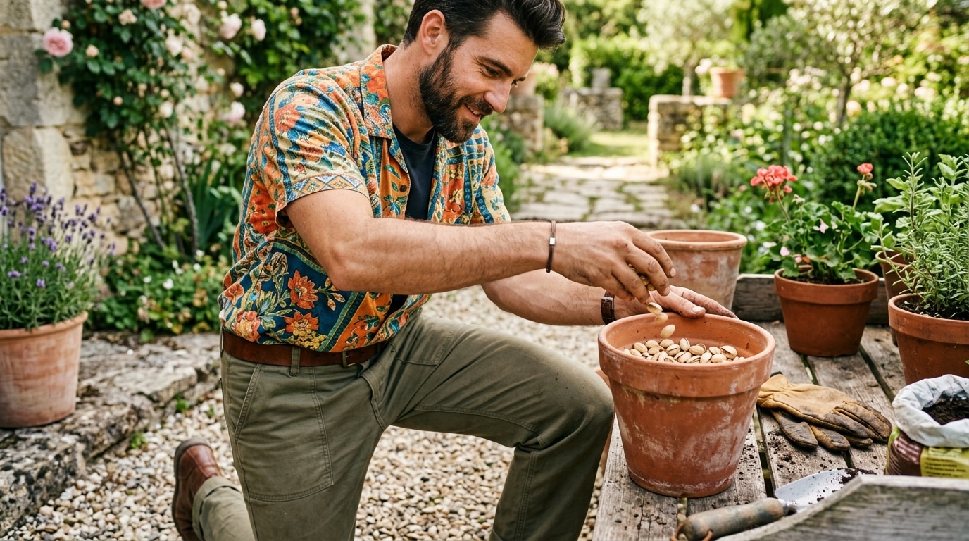 Je jetais mes coques de pistaches à la poubelle après chaque apéro : le jour où un jardinier m&rsquo;a montré ce qu&rsquo;il en faisait, j&rsquo;ai arrêté net