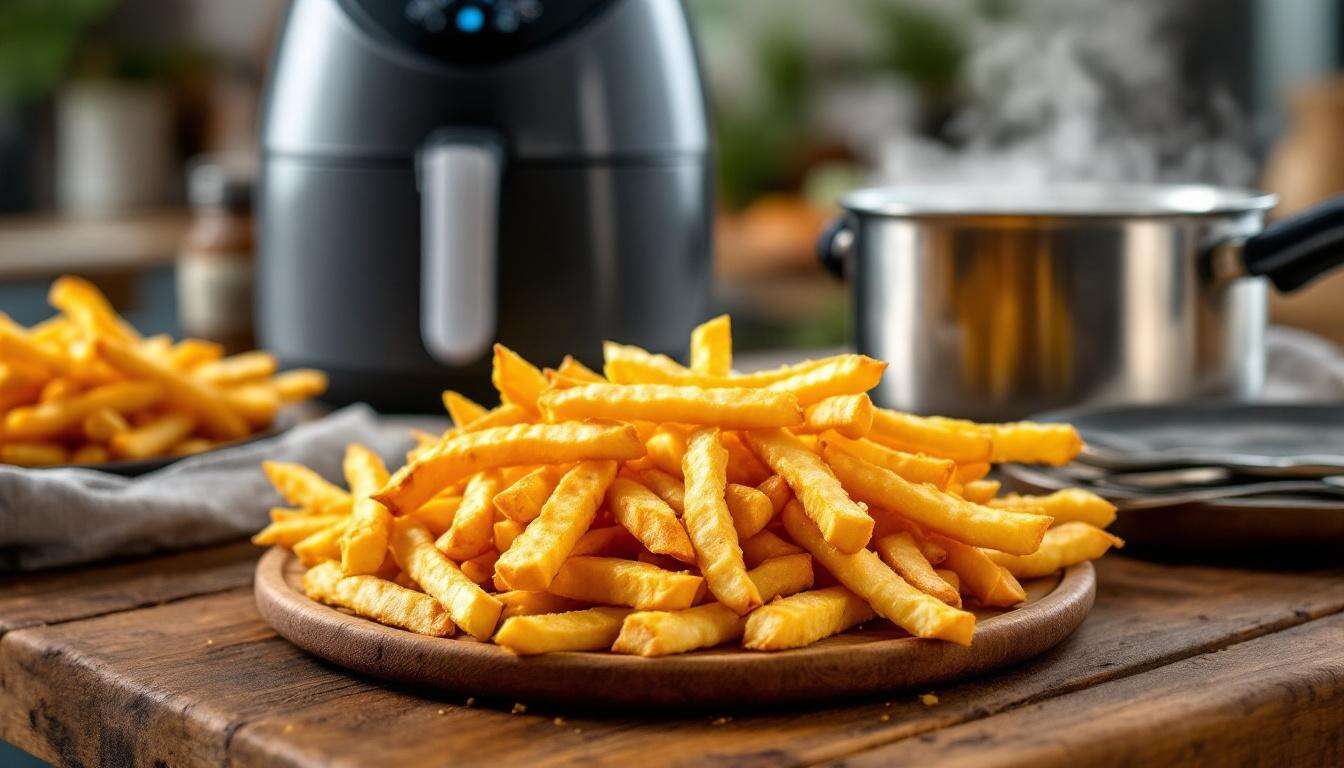Cette astuce de l'eau chaude rend vos frites Airfryer 3 fois plus croustillantes (vous allez adorer)