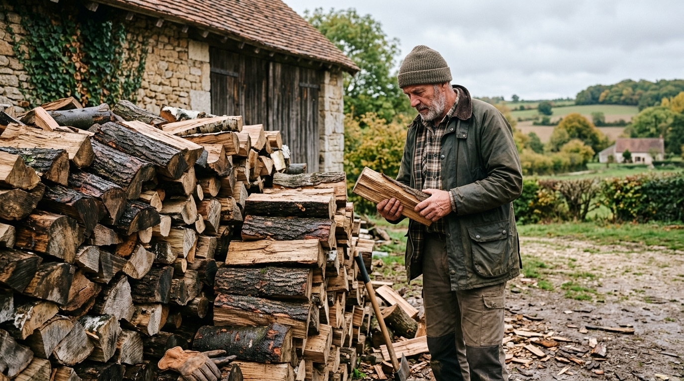 Mon voisin bûcheron refuse toujours de livrer son bois avant d’avoir vu l’été qu’on a eu, et ce n’est pas une lubie