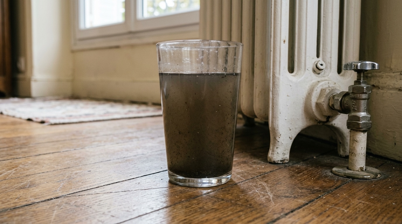 « Purge faite, et pourtant le bas reste froid » : ce que révèle l’eau recueillie dans un verre