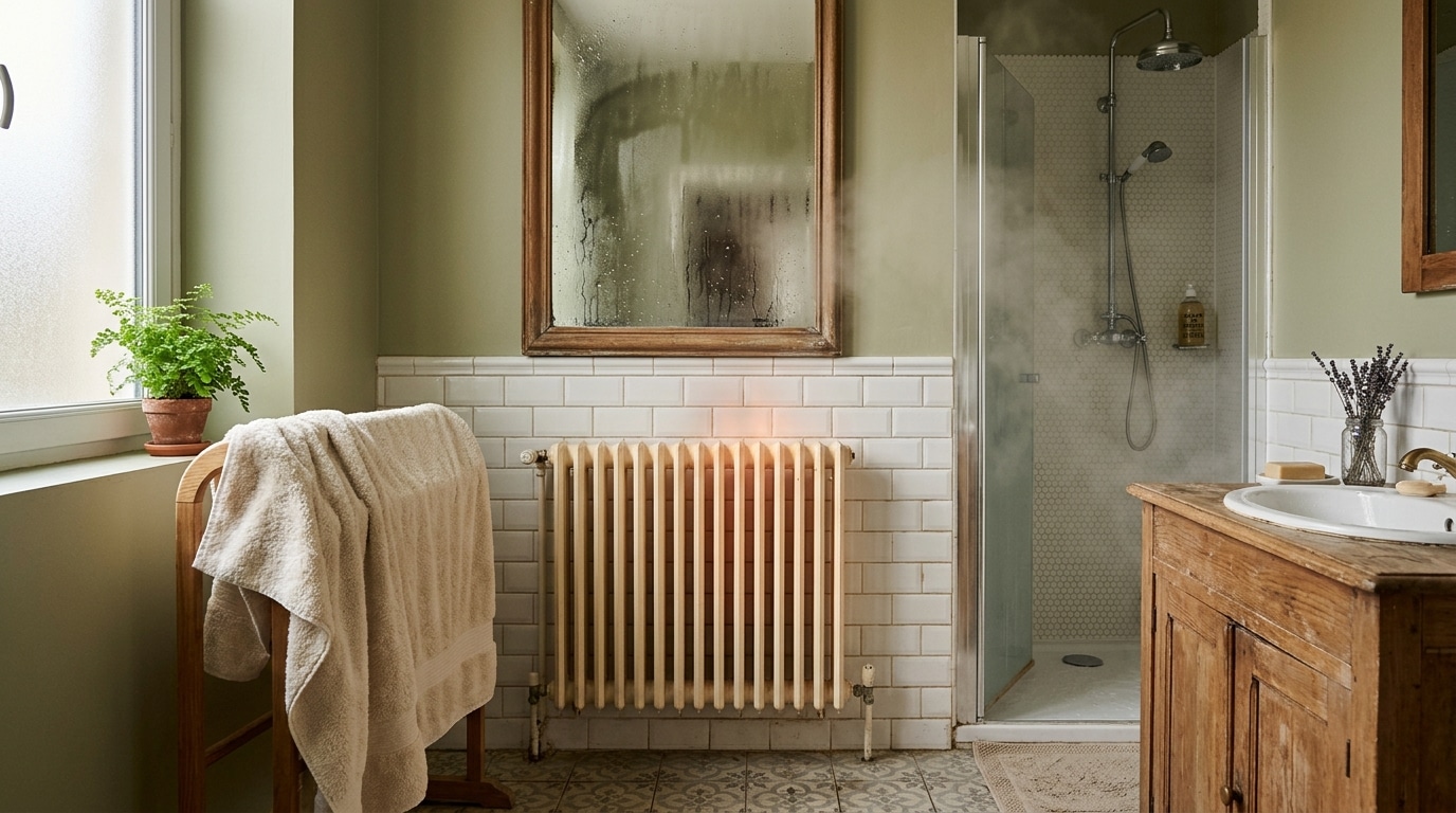 J’ai chauffé ma salle de bains toute la journée juste pour sortir de la douche au chaud : dès octobre, j’ai compris mon erreur